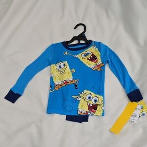 Spongebob Squarepants Pajama Set Size: 4